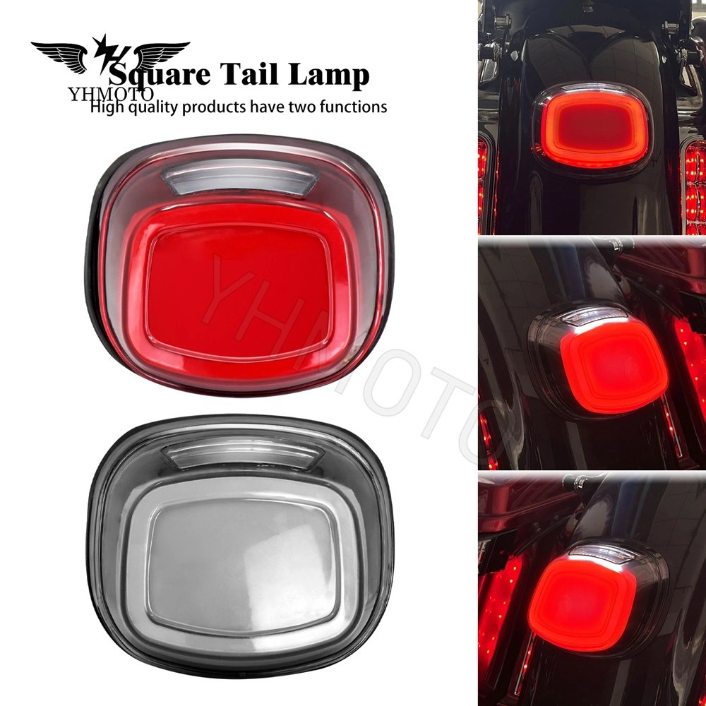 for Harley Touring Softail Dyna Sportster XL Flhc Flhtcu Motorcycle Parts Rear Brake Tail Light Turn Signal Taillight Stop LED