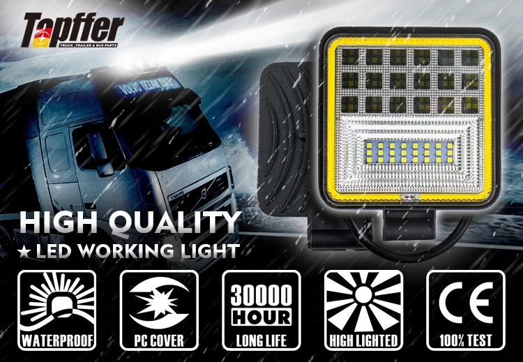 High Quality Factory Price Wholesale Truck Work Lamp Car LED Work Light LED Offroad Light Bar Waterproof IP67