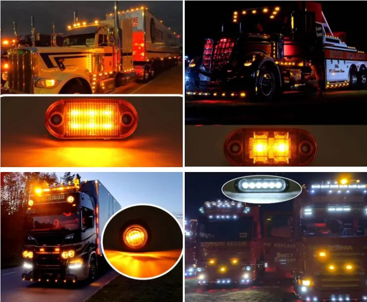 Round Stop/Turn/Tail /Backup/Reverse Truck Trailer Hitch Light Can Be Customized