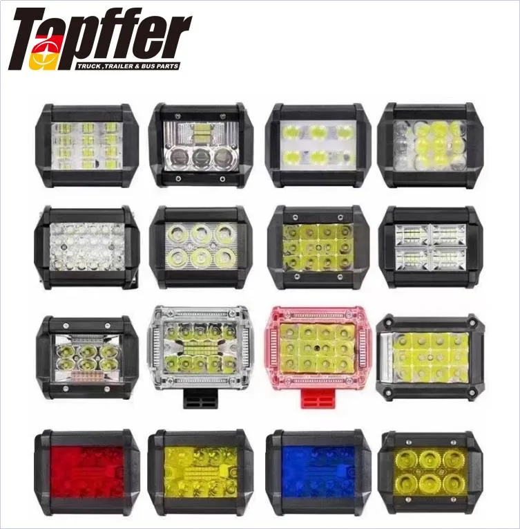 High Quality Factory Price Wholesale Truck Work Lamp Car LED Work Light LED Offroad Light Bar Waterproof IP67