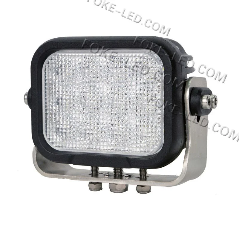 EMC Cispr25 60W Swivel Mounted Osram LEDs Square Compact Super Bright Tractor Offroad Mining Heavy Duty LED Work Light