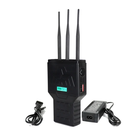 Unique 40meters 6W 3 Bands High Power Handheld WiFi Bluetooth Signal Jammer