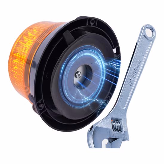 Rotating LED Warning Strobe Beacon Warning Truck Flashing Light