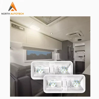12V 24V LED Interior Light Caravan/Car/Truck/Trailer/Camper/Van/Motor Home/Yacht/Boat RV Dome Light