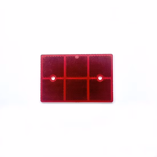 Red Truck Trailer Big Size Reflex Reflector with Screw