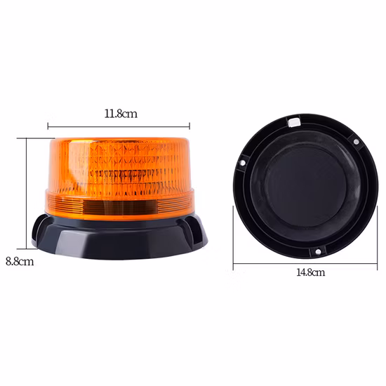 Rotating LED Warning Strobe Beacon Warning Truck Flashing Light