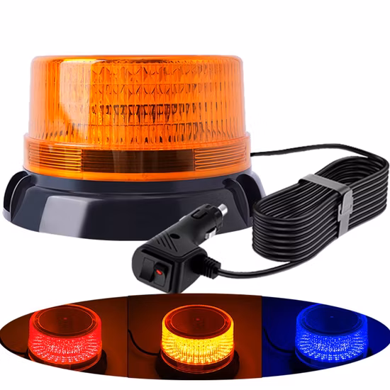 Rotating LED Warning Strobe Beacon Warning Truck Flashing Light
